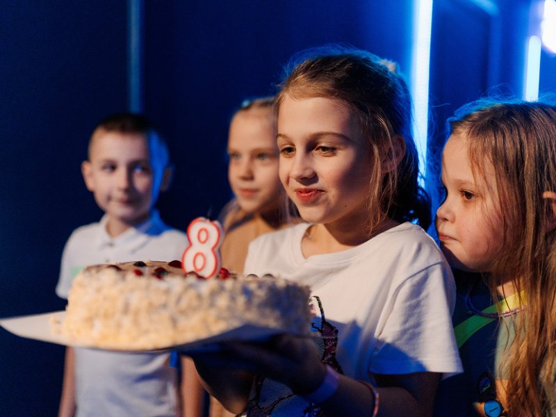 Детские дни рождения в ESPACE Даугавпилс