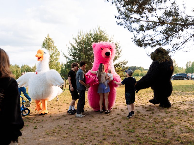 Pārsteiguma apsveikums no Miškas Daugavpilī